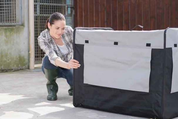 Stunning Noise Reduction Dog Crate image